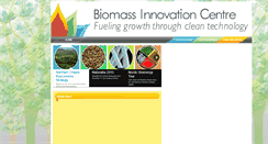 Desktop Screenshot of biomassinnovation.ca