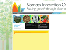 Tablet Screenshot of biomassinnovation.ca